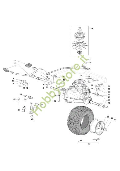 Picture of Trasmissione EF 84/14,5 K H Cat. 2022 Trattorino