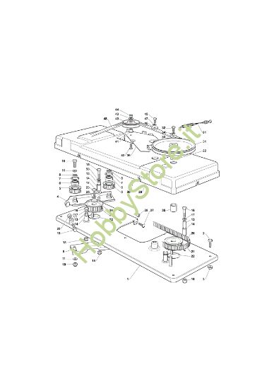 Picture of Regolazione piatto di taglio EF 123/22 V Cat. 2022 Trattorino