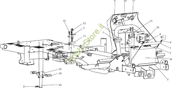 Picture of Parti elettriche TUAREG 92 4X4 EVO Cat. 2022 Trattorino