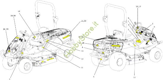 Picture of Etichette Tonkawa 26 (Kawasaki) Cat.2022 Trattorino