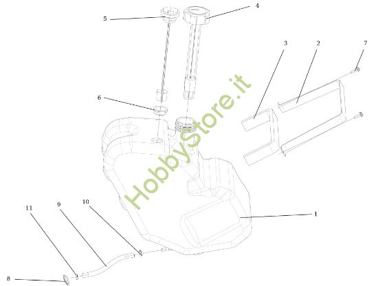 Picture of Serbatoio Tonkawa 26 (Kawasaki) Cat.2022 Trattorino