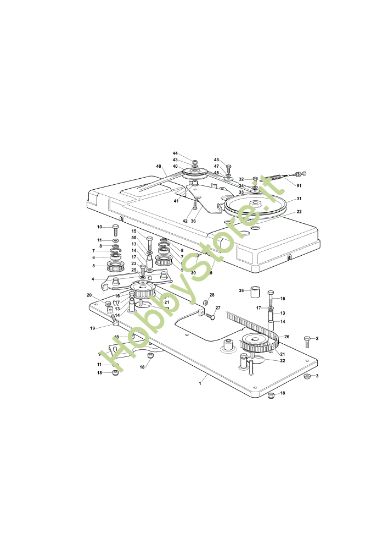 Picture of Regolazione piatto di taglio EF 103/ 21 Cat. 2021 Trattorini