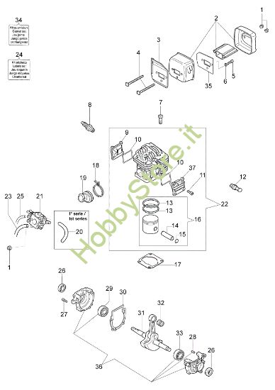 Picture of Motore 147 Motosega