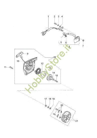 Picture of Avviamento 147 Motosega