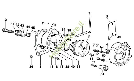 Picture of Frizione multidisco 417 S Motocoltivatore