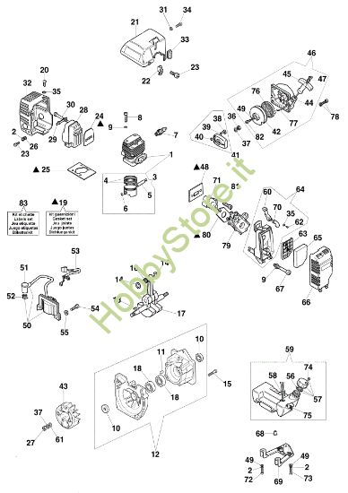 Picture of Gruppo motore CR 74 Tea pruner