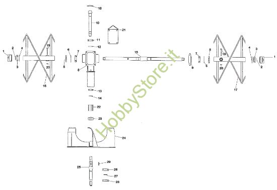 Picture of Scatola rinvio Z0020094 Turboneve doppio stadio 60 cm