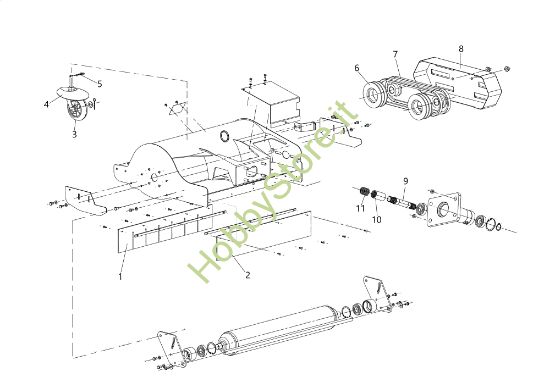Picture of Esploso 1 L0091000 Trinciasarmenti TR 650 Esploso 1