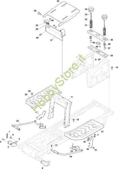 Picture of Telaio (1/2) EF 84/14,5 K H Cat. 2023 Trattorino