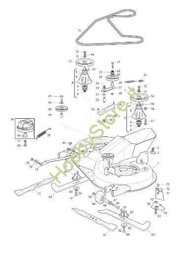 Picture of Piatto di taglio EF 84/14,5 K H Cat. 2023 Trattorino