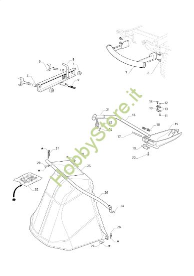 Picture of Accessori a richiesta EF 84/14,5 K H Cat. 2023 Trattorino