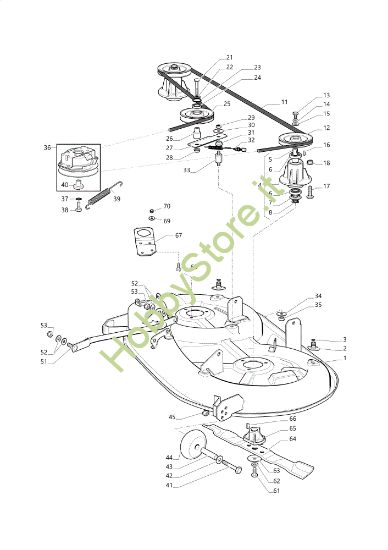 Picture of Piatto di taglio EF 98L/14,5 K H Cat. 2023 Trattorino