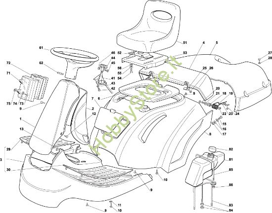 Picture of Carrozzeria EF 72C/12,5H Cat.2001 Trattorino