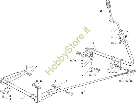 Picture of Sollevamento piatto di taglio EF 72C/12,5H Cat.2001 Trattorino