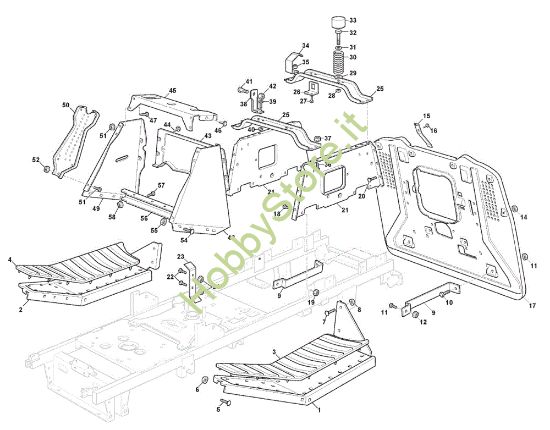 Picture of Telaio GLX 20-92 H2 Trattorino