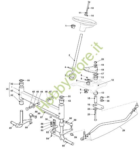 Picture of Sterzo GLX 22-102 H2 Trattorino