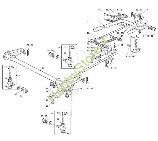 Picture of Sollevamento piatto di taglio GLX 22-102 H2 Trattorino