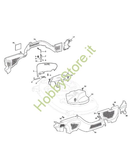 Picture of Protezione GLX 20-108HS Trattorino