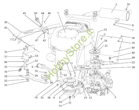 Picture of Motore TUAREG 92 EVO Cat.2023 Trattorino