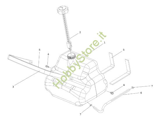 Picture of Serbatoio TUAREG 92 EVO Cat.2023 Trattorino