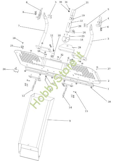 Picture of Raccoglierba EF 106/16 KH (K1600AVD - EURO5) Cat. 2023 Trattorino