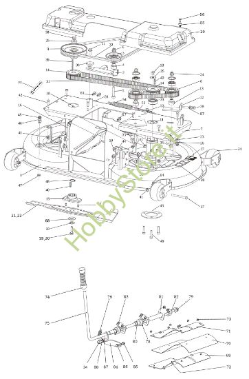 Picture of Piatto di taglio 1/2 (Change over) EF 106/22 HP Cat. 2023 Trattorino
