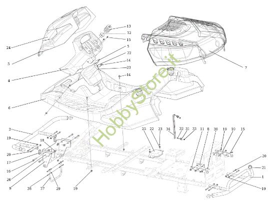 Picture of Carrozzeria Tonkawa 26 (Kawasaki) Cat.2023 Trattorino