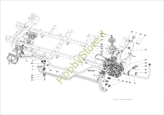 Picture of Impianto idraulico Tonkawa 26 (Kawasaki) Cat.2023 Trattorino