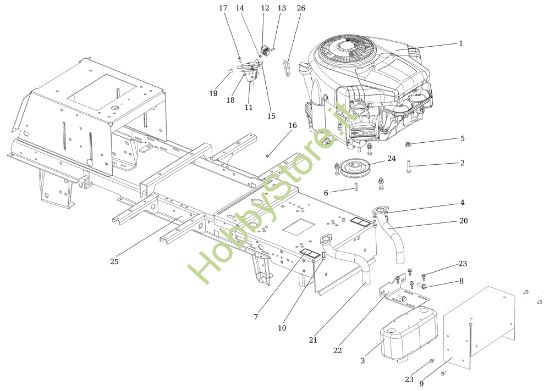 Picture of Motore EF 124/22 HP Cat. 2023 Trattorino
