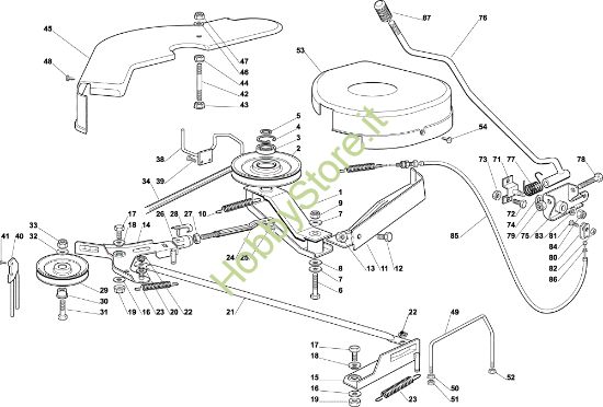 Picture of Piatto di taglio (1) EF 92C/13,5H Cat.2001 Trattorino