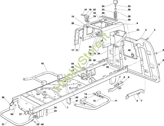 Picture of Telaio EF 92C/13,5M Cat.2002 Trattorino
