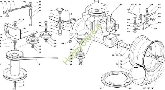 Picture of Trasmissione EF 92C/13,5H Cat.2002 Trattorino