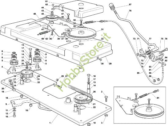 Picture of Piatto di taglio (1) EF 102C/15,5H Cat.2002 Trattorino