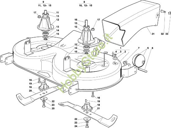 Picture of Piatto di taglio (2) EF 102C/20H Trattorino