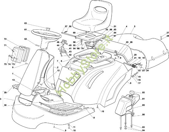 Picture of Carrozzeria EF 72C/12,5H Cat.2003 Trattorino