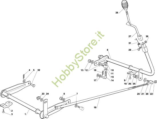 Picture of Sollevamento piatto di taglio EF 72C/12,5H Cat.2003 Trattorino