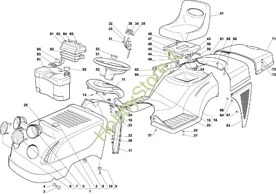 Picture of Carrozzeria EF 92C/13,5M Cat.2003 Trattorino