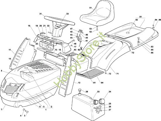 Picture of Carrozzeria EF 122C/22H Cat.2003 Trattorino