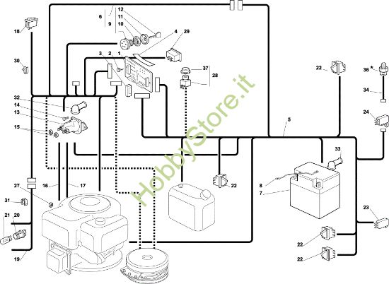 Picture of Parti elettriche EF 122C/22H Cat.2003 Trattorino