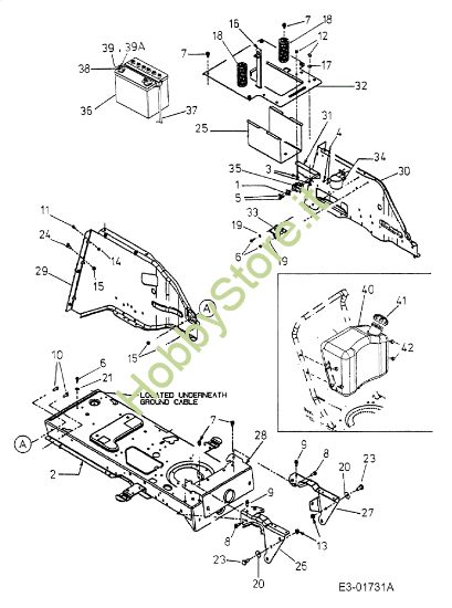 Picture of Telaio FORMULA 107 H Trattorino
