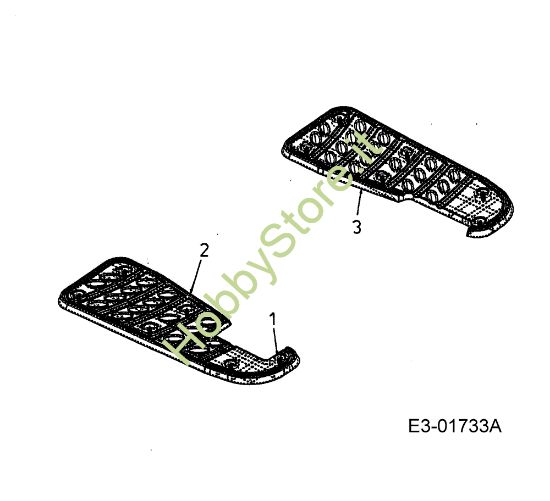 Picture of Pedane FORMULA 107 H Trattorino