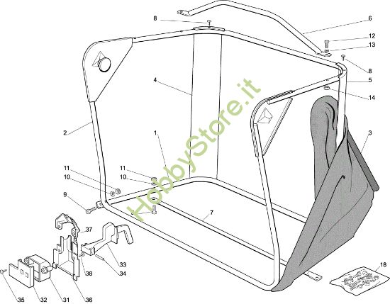 Picture of Sacco EF 72C/12,5H Cat.2004 Trattorino