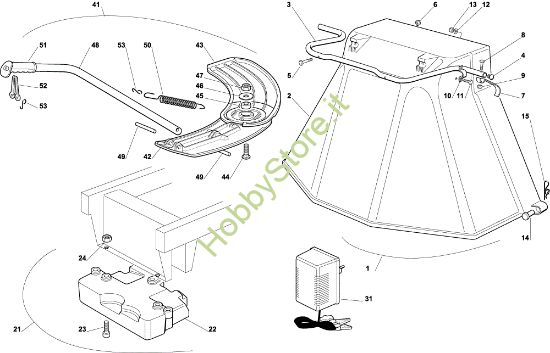 Picture of Accessori a richiesta EF 72C/12,5M Cat.2004 Trattorino
