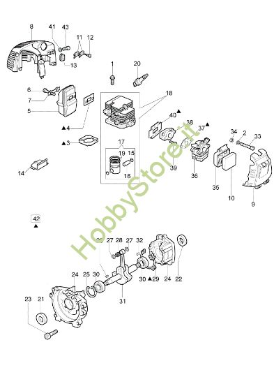 Picture of Motore 8250 IC Ergo Decespugliatore