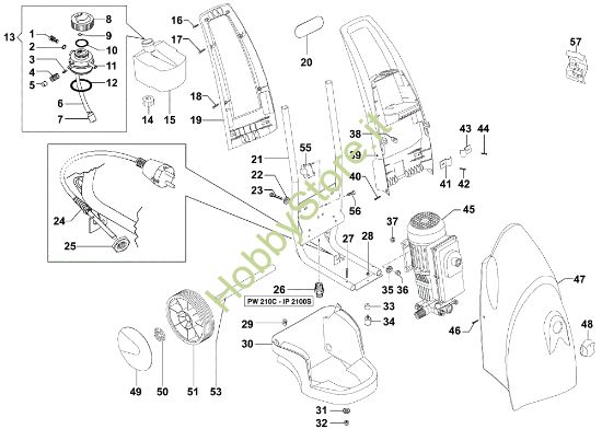 Picture of Carcassa IP 2000 Idropulitrice