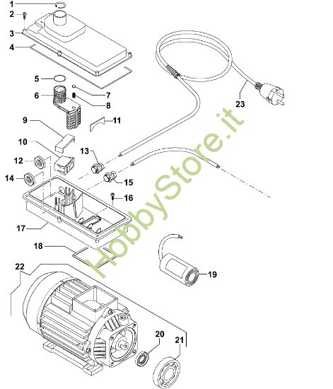 Picture of Motore 1 IP 2000 Idropulitrice