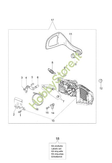 Picture of Freno catena 125 Motosega