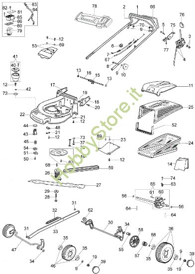 Picture of Esploso (Da giugno '07) AR 48 TBXE Plus-Cut Rasaerba