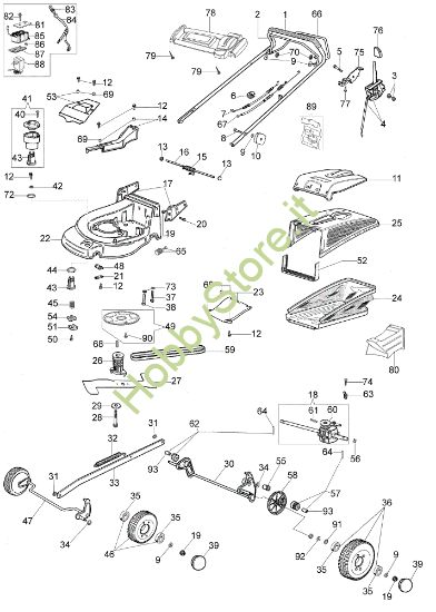 Picture of Esploso (Da giugno '07) AR 53 TBXE Plus-Cut Rasaerba