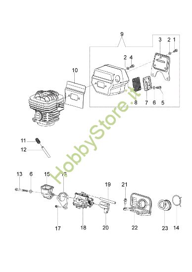 Picture of Marmitta TT 183 Troncatore